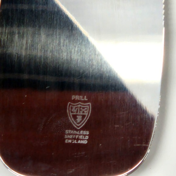 House of Prill Indian Tree Cake Server Set White Porcelain Vintage - Picture 7 of 8